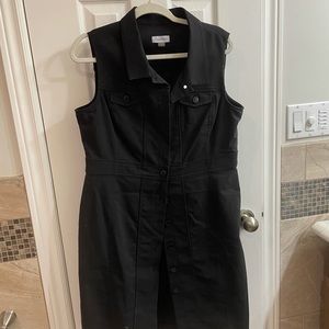 Calvin Klein Button up dress size 14